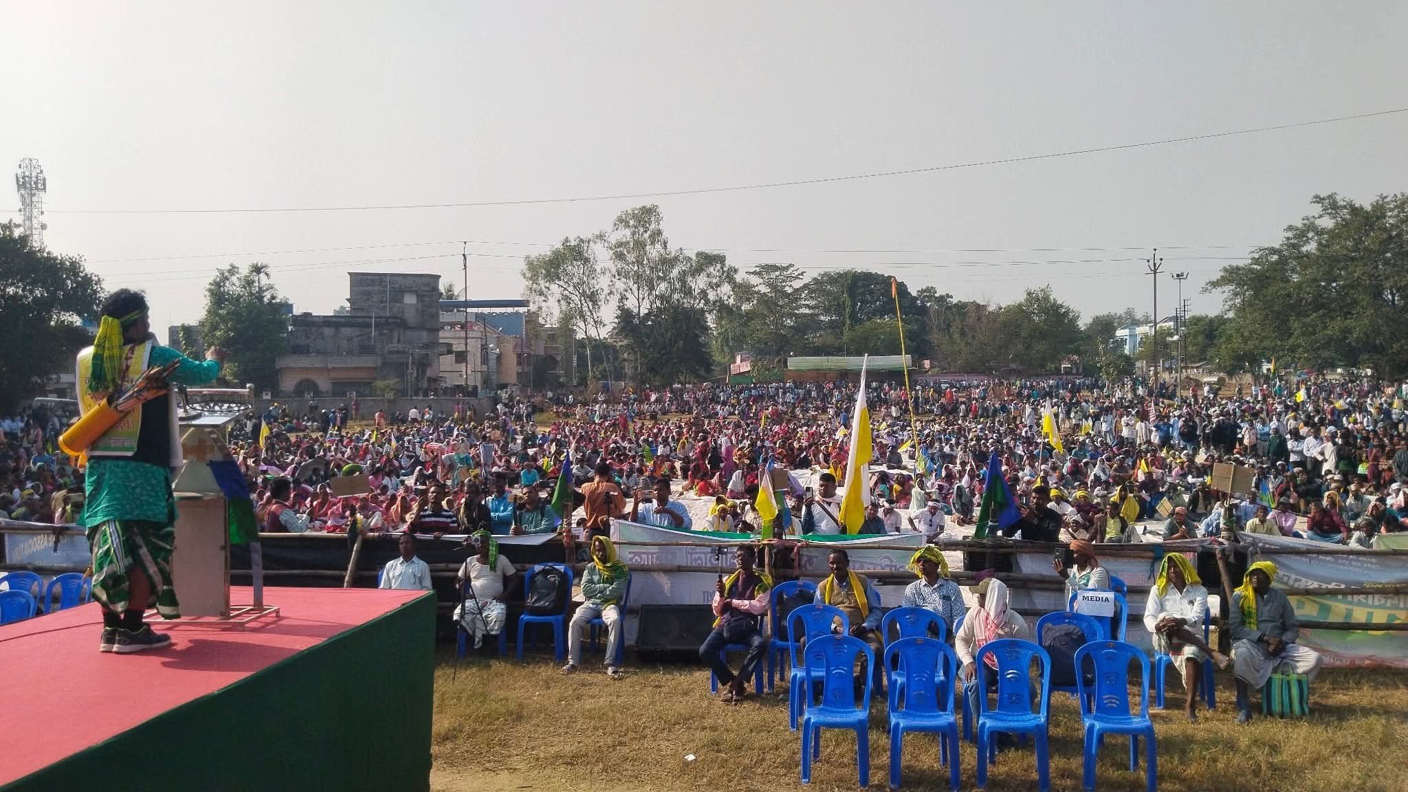 বাঁকুড়া ঐতিহাসিক জনসমাবেশ